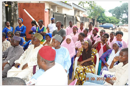 Tanimu’s foundation award ceremony at the community level, 2013