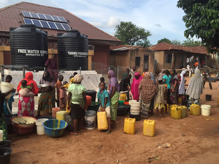 community free water supply